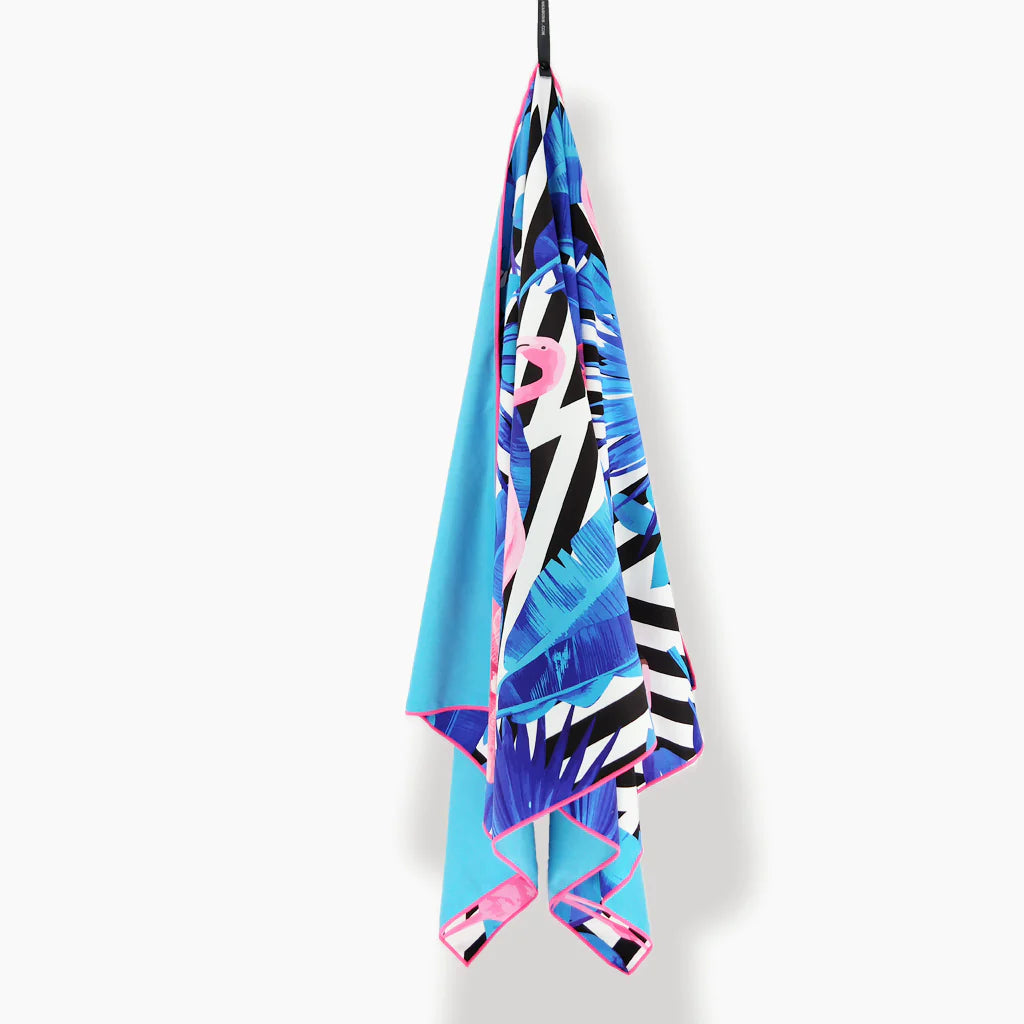 Sand Free Beach Towel I Reversible & Oversized I Flamingos – Cana Capri