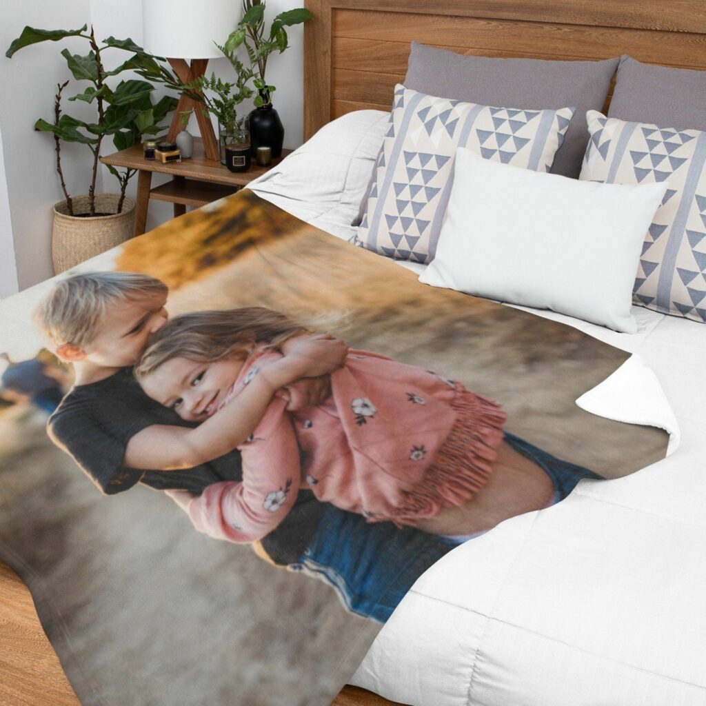 Sherpa Photo Blanket