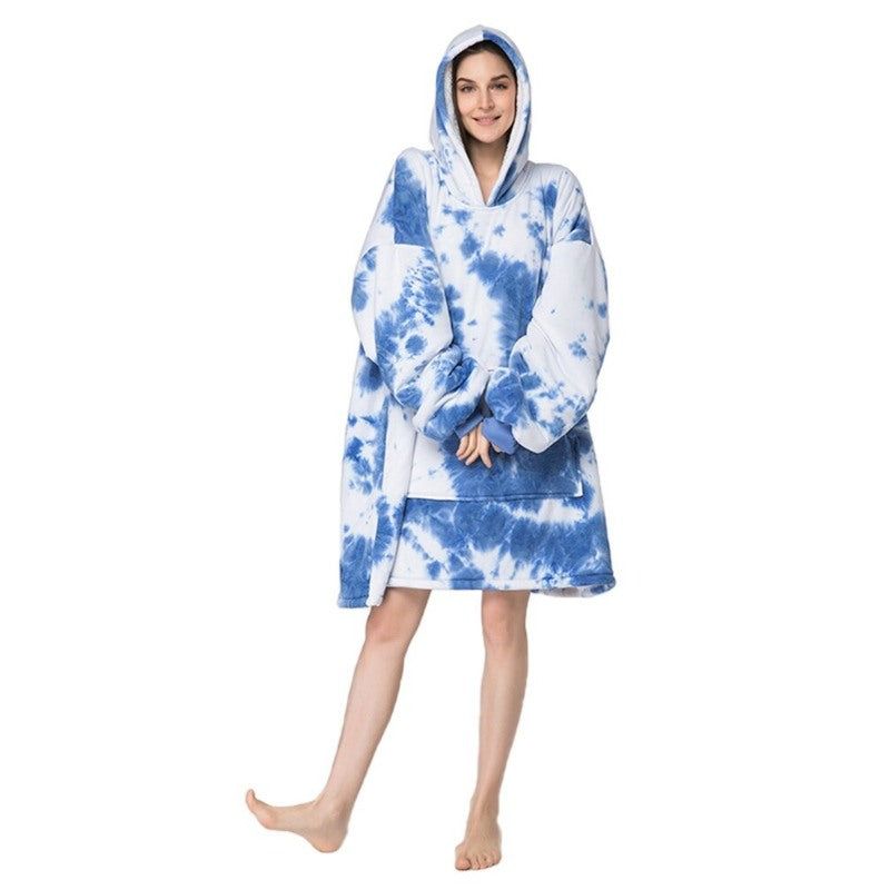 Socialite Hooded Sherpa Throw 1