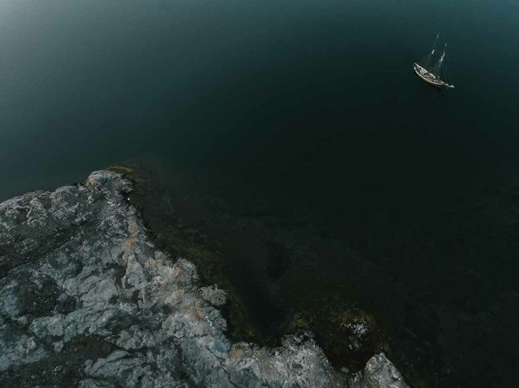hidden coves with custom beach towel