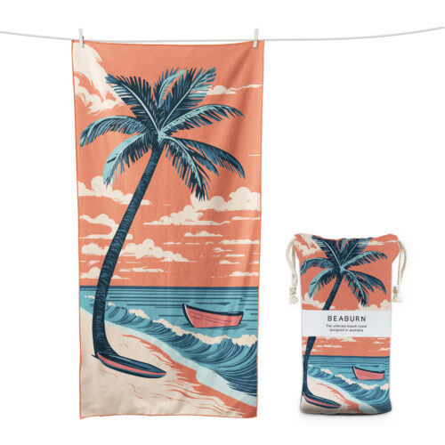Tropical Sunset Palm Tree