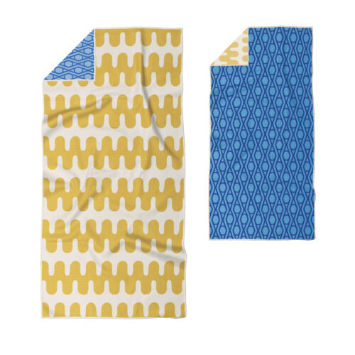 Wavy Abstract Yellow Creation