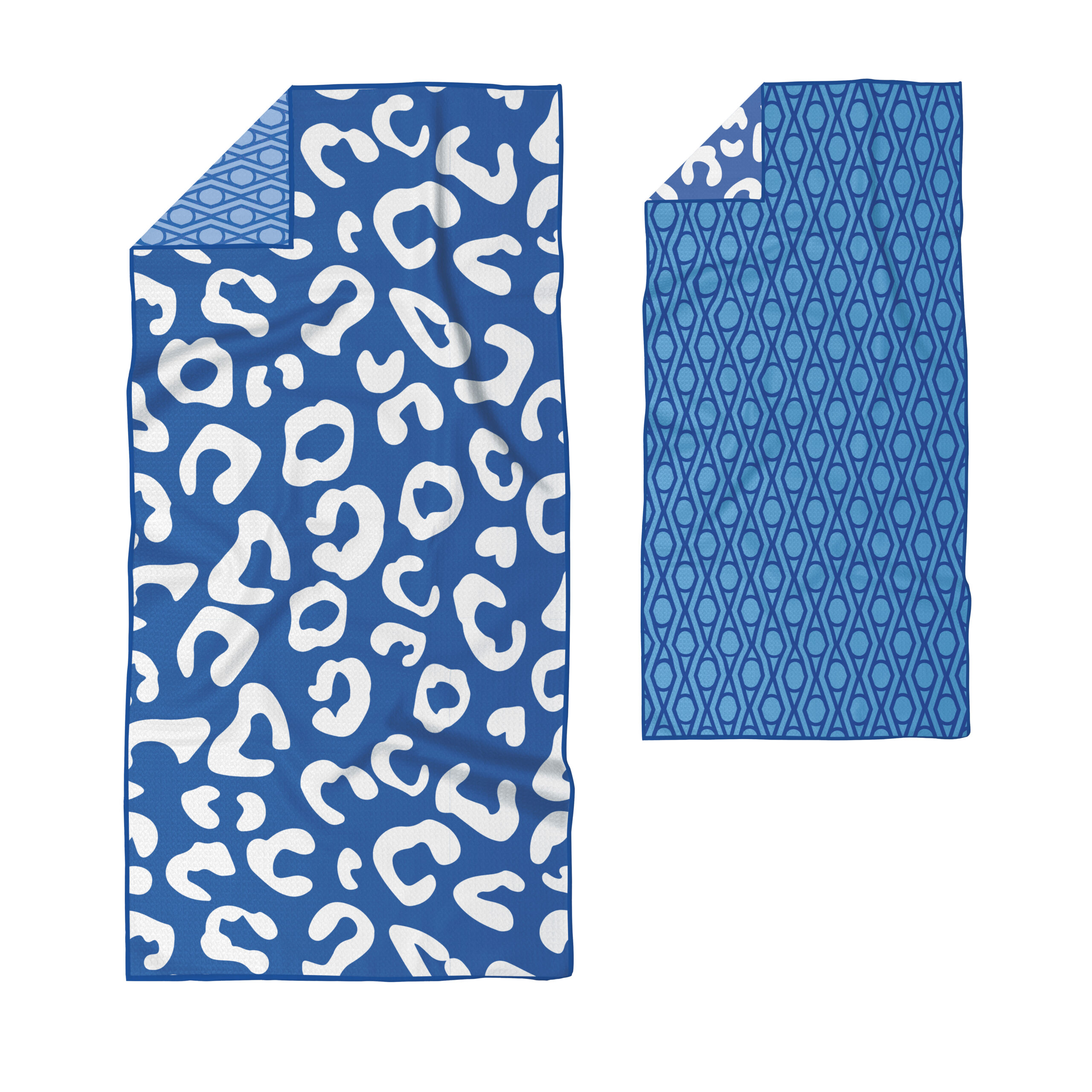 Bold Blue Leopard Vibes