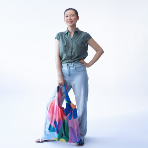 Floral Explosion Colorful Foldable Bags