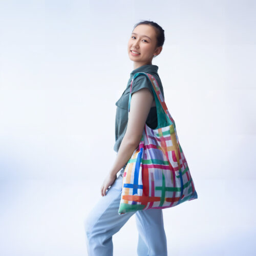 Maze Grid Pattern Foldable Bags
