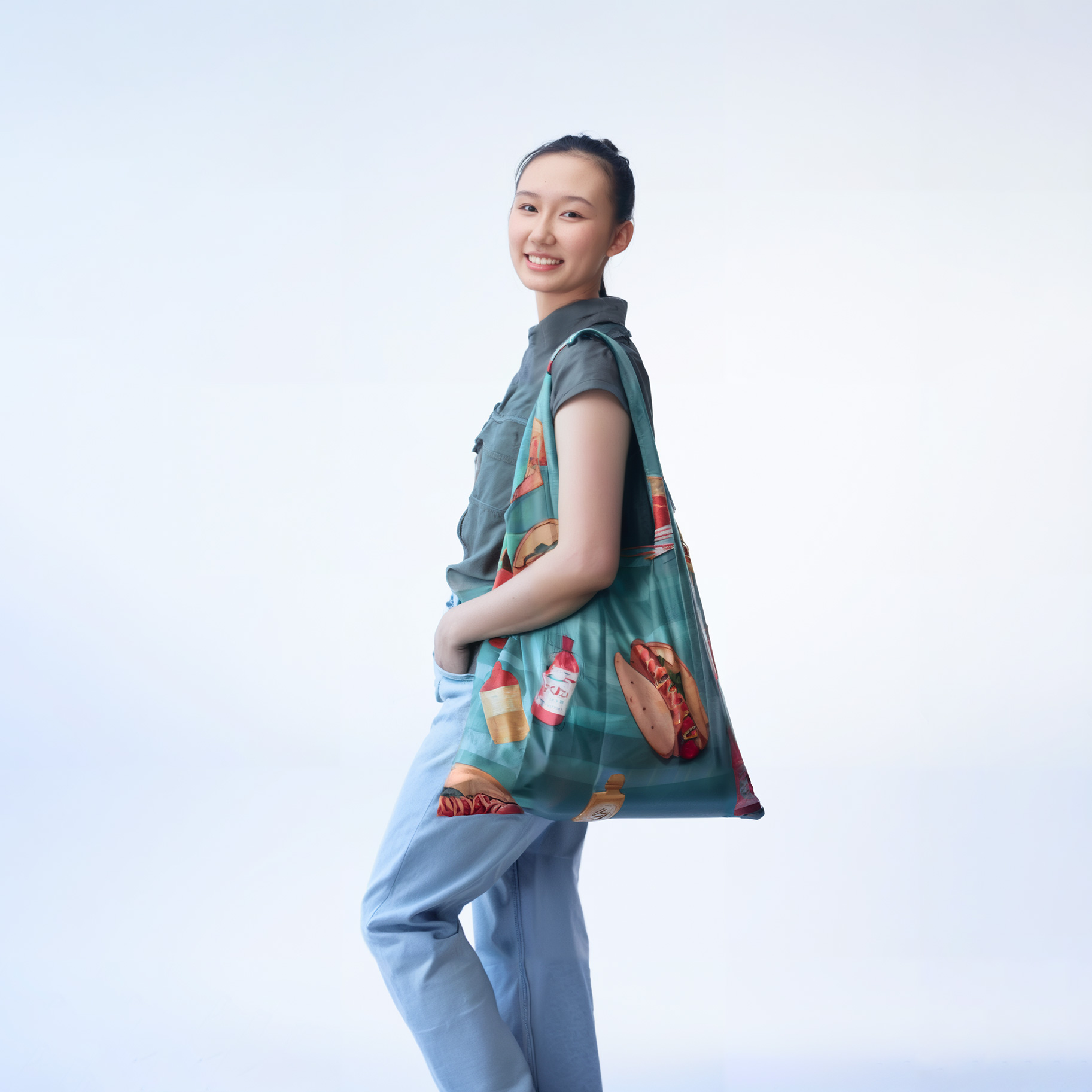 Barbecue Playful Fiesta Eco Shopping Bags