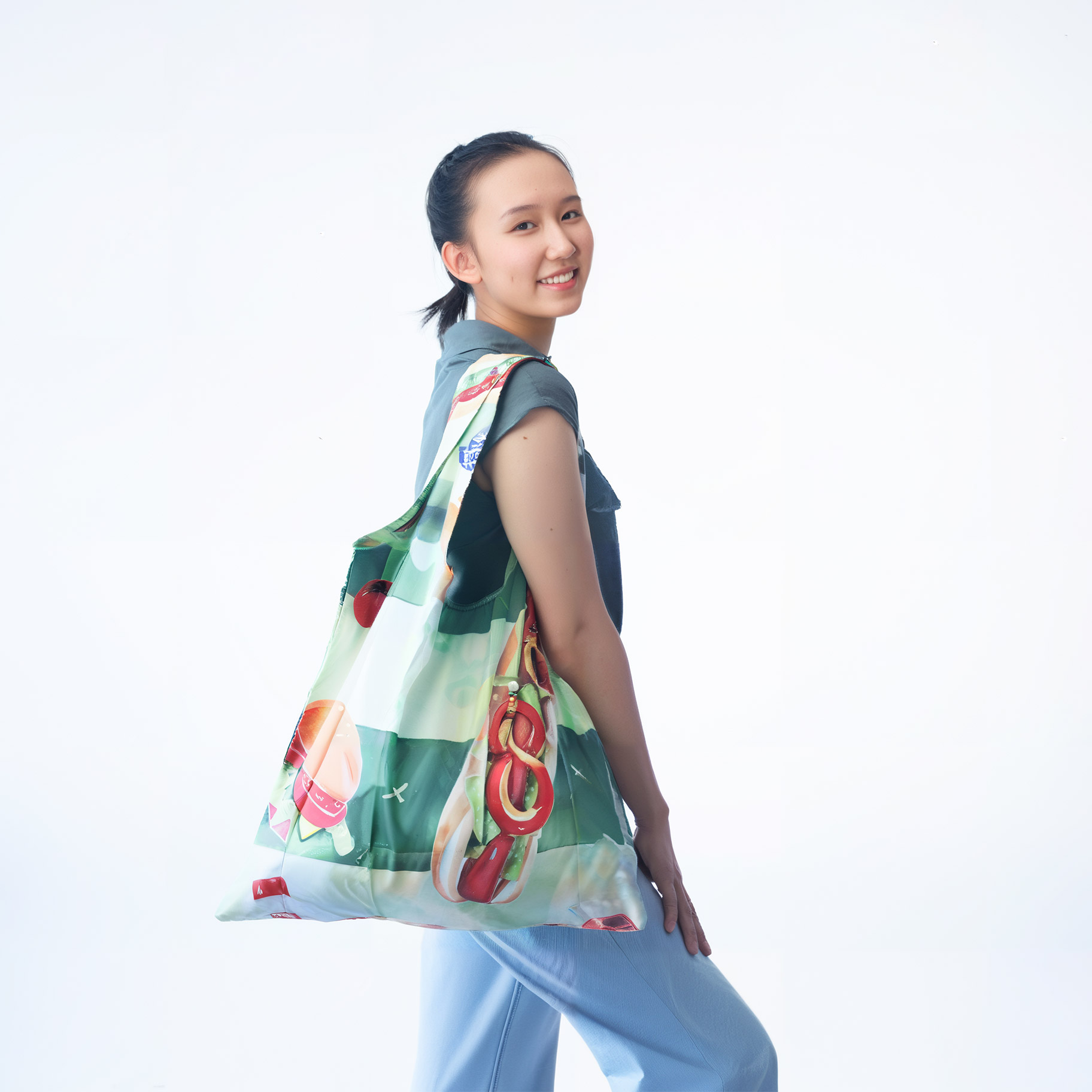 Picnic Delight Foodie Fun Reusable Bags