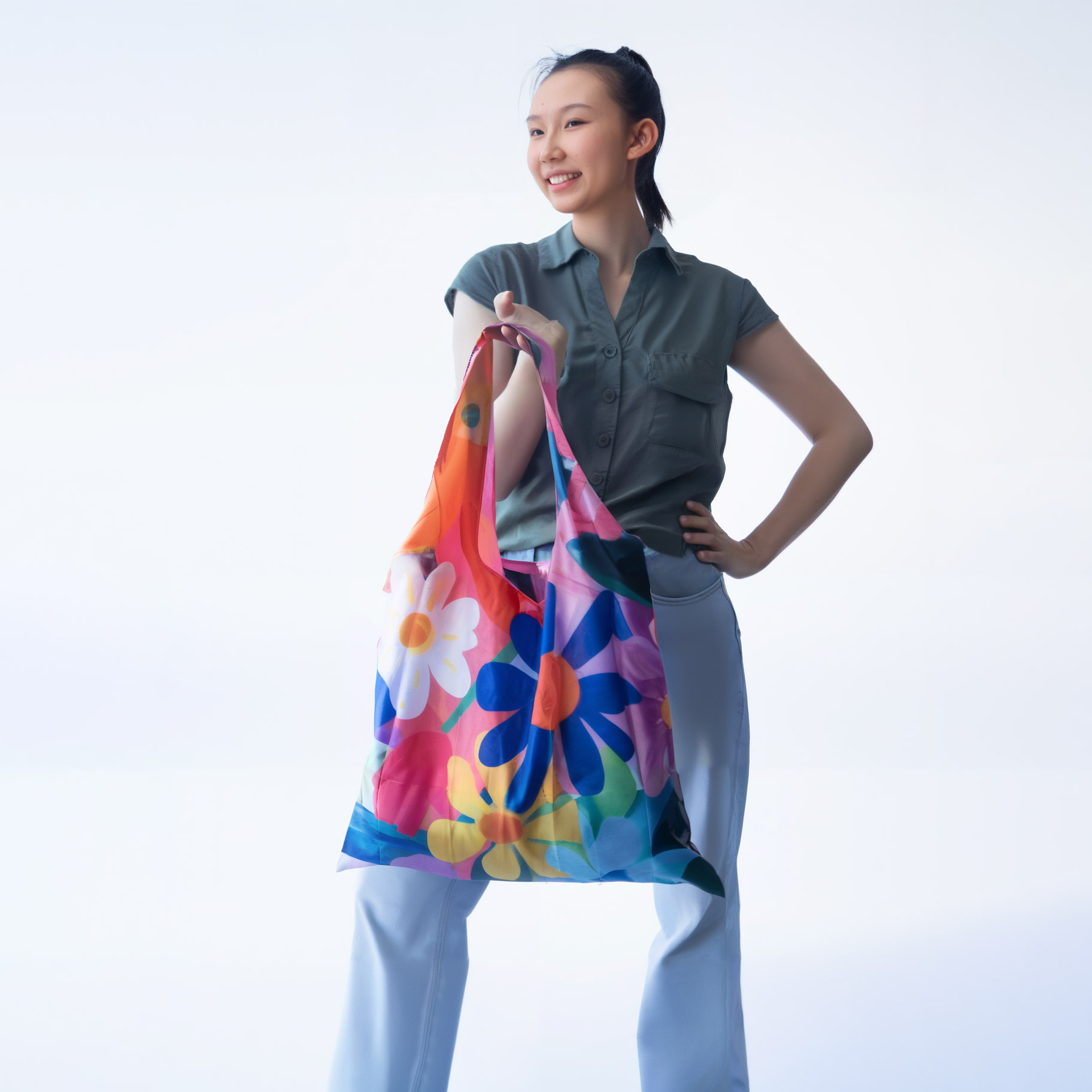 Children Creative Bouquet Reusable Bags