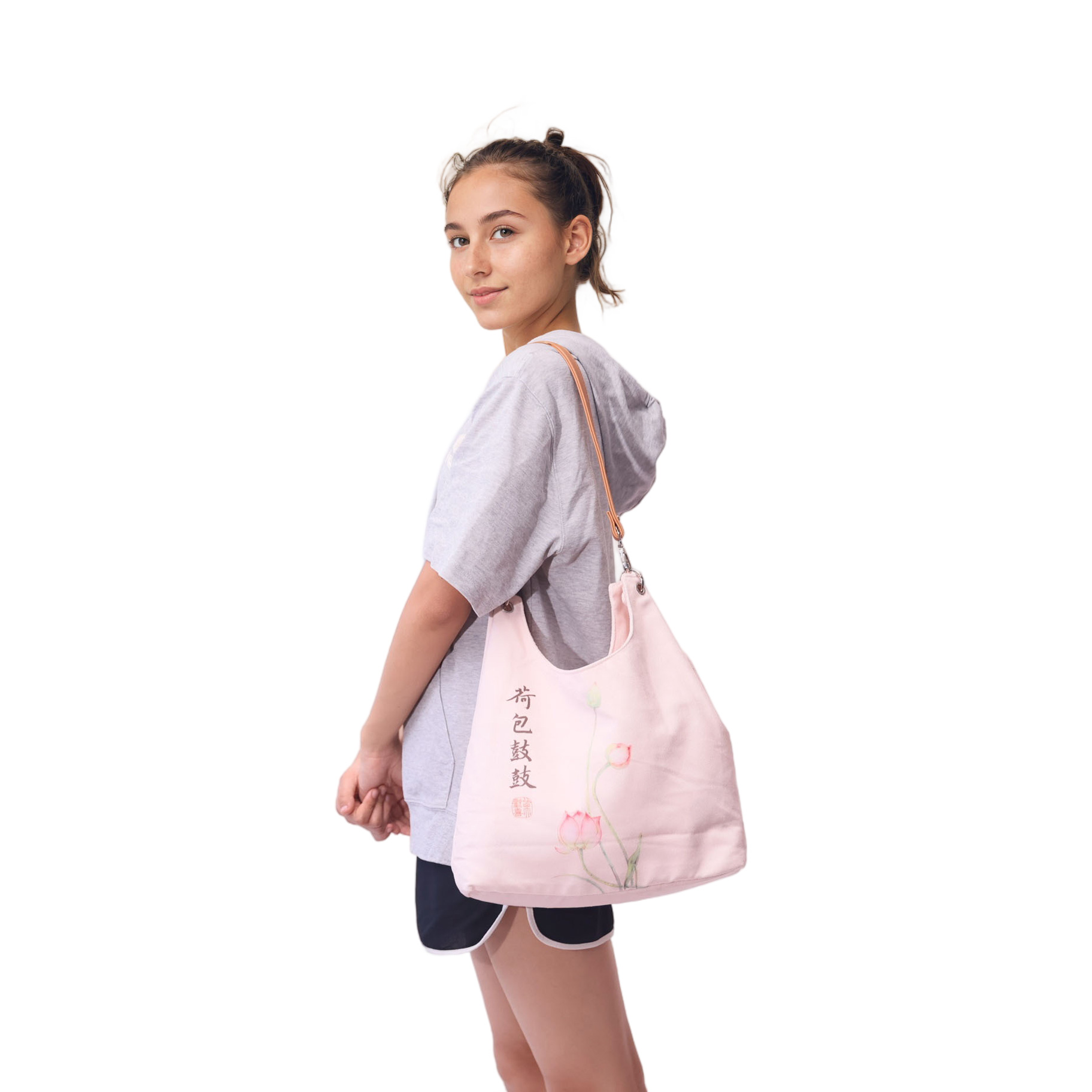 Lotus Blossom Pink Bag
