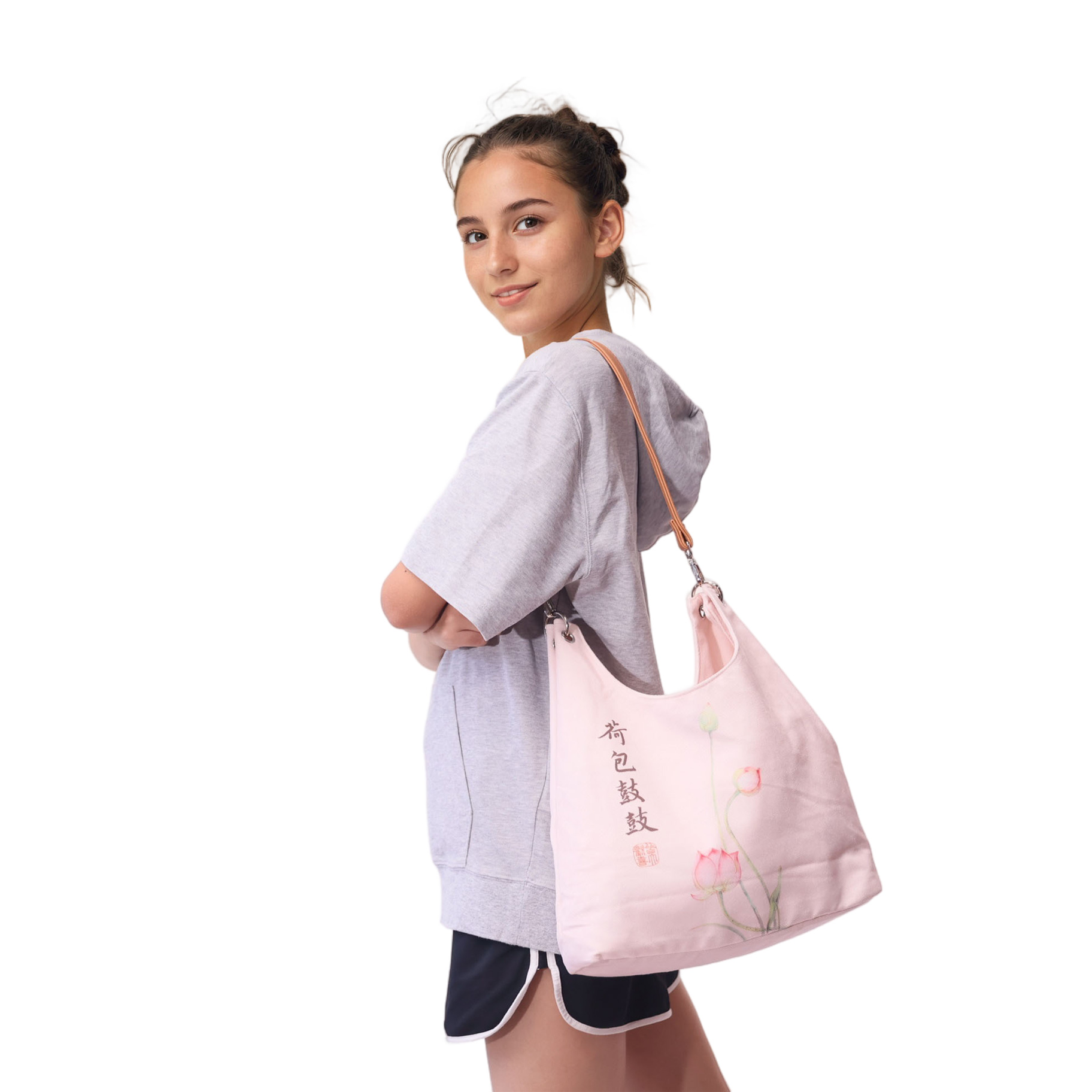Lotus Blossom Pink Bag