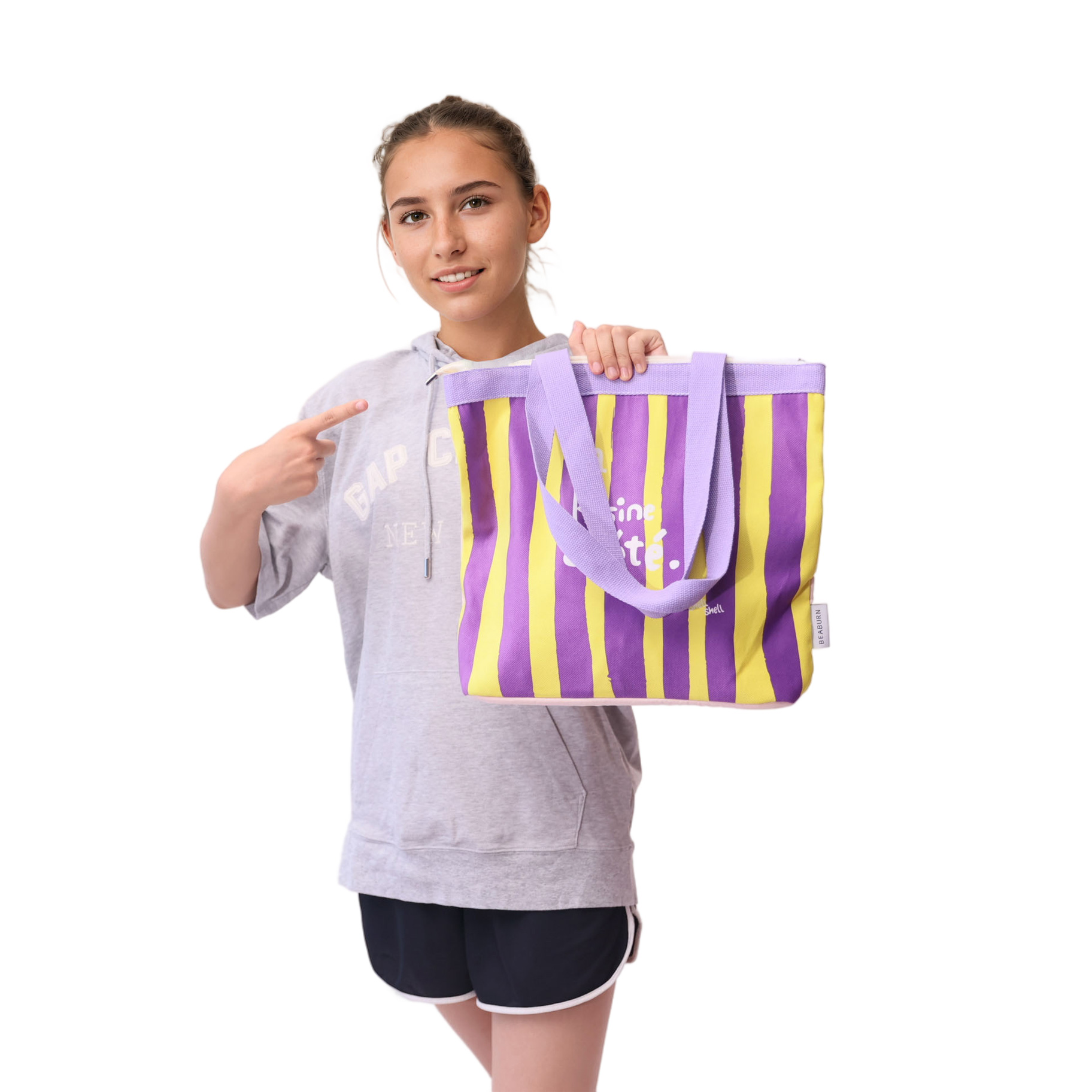 Violet Sunbeam Tote Bag