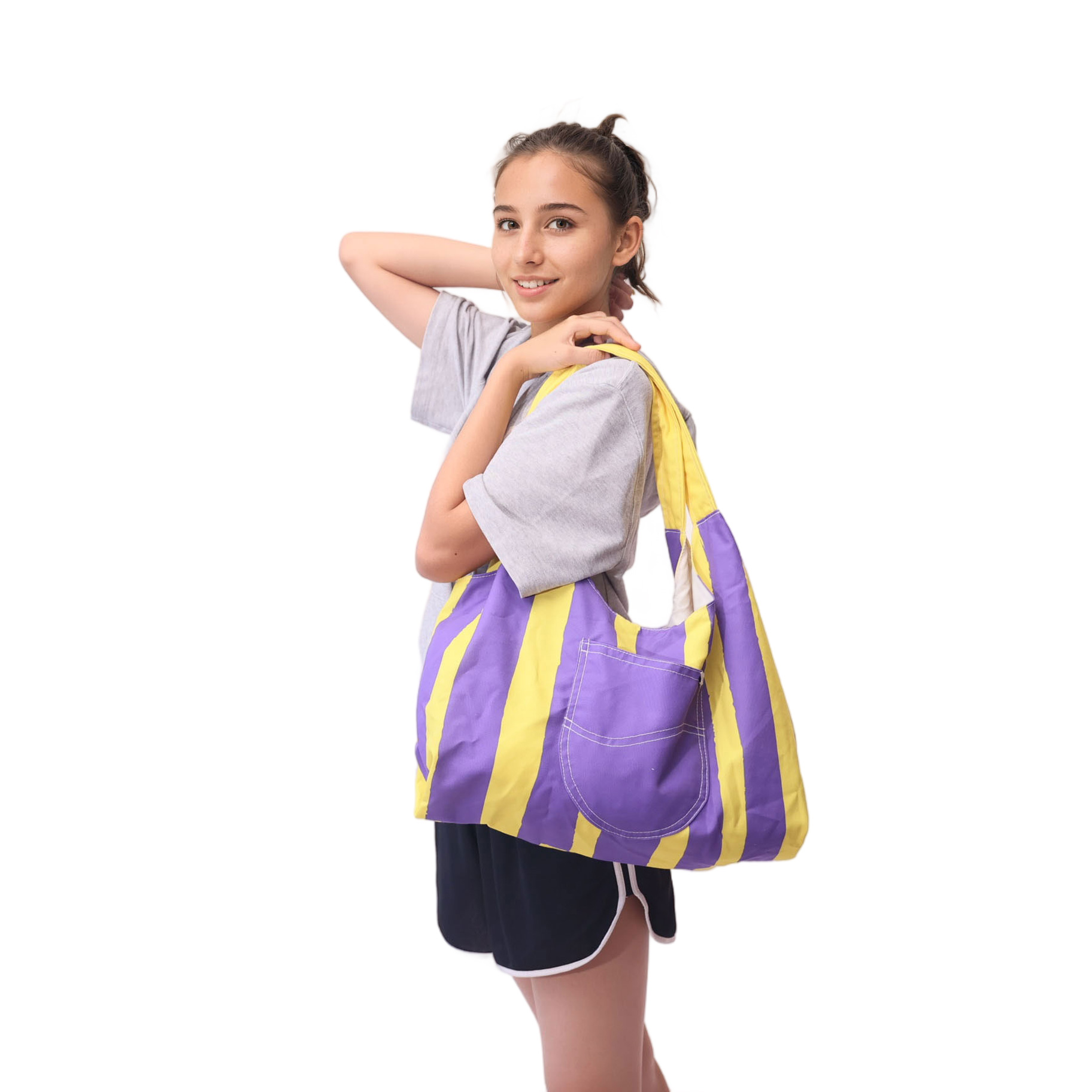 Lavender Sunburst Bag