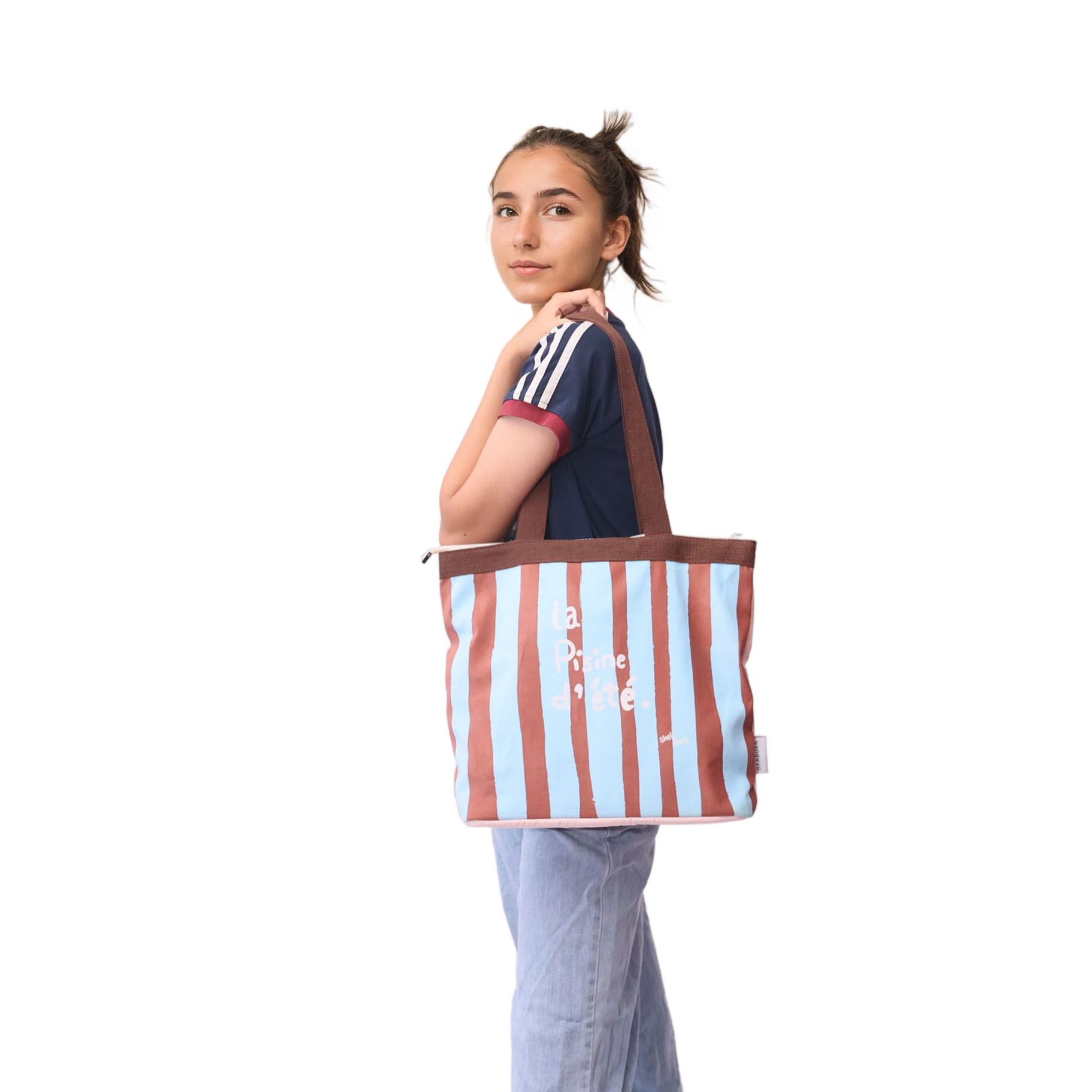 Beach Vibe Stripes Tote
