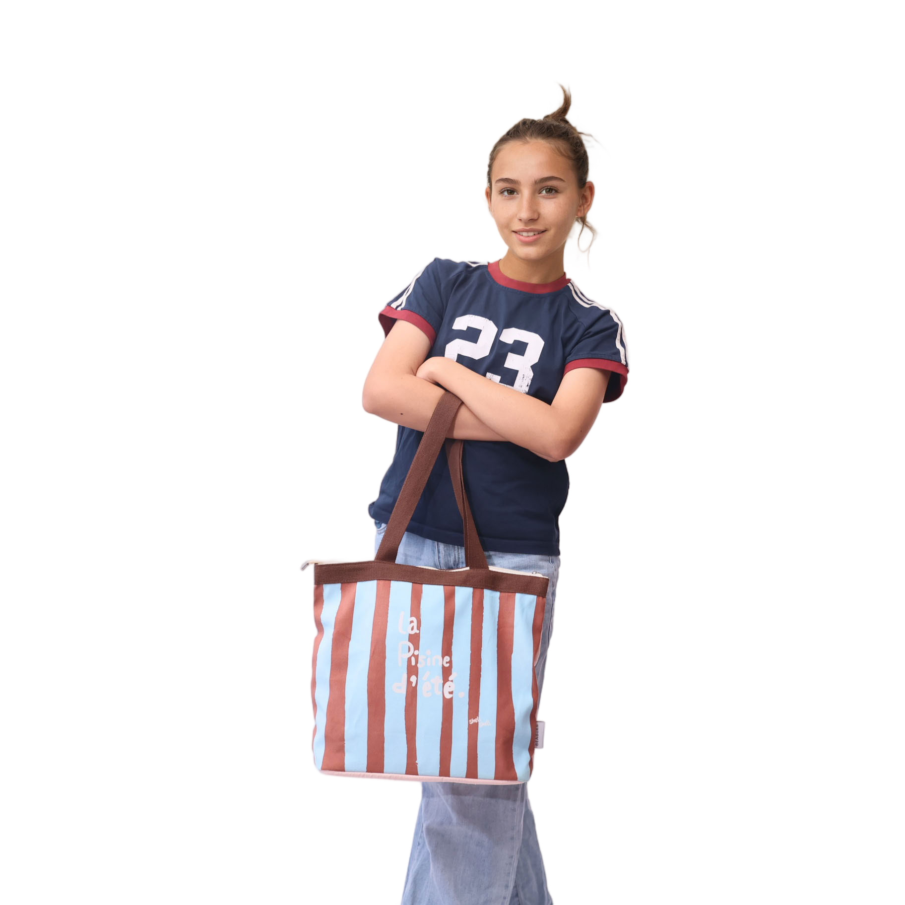 Beach Vibe Stripes Tote