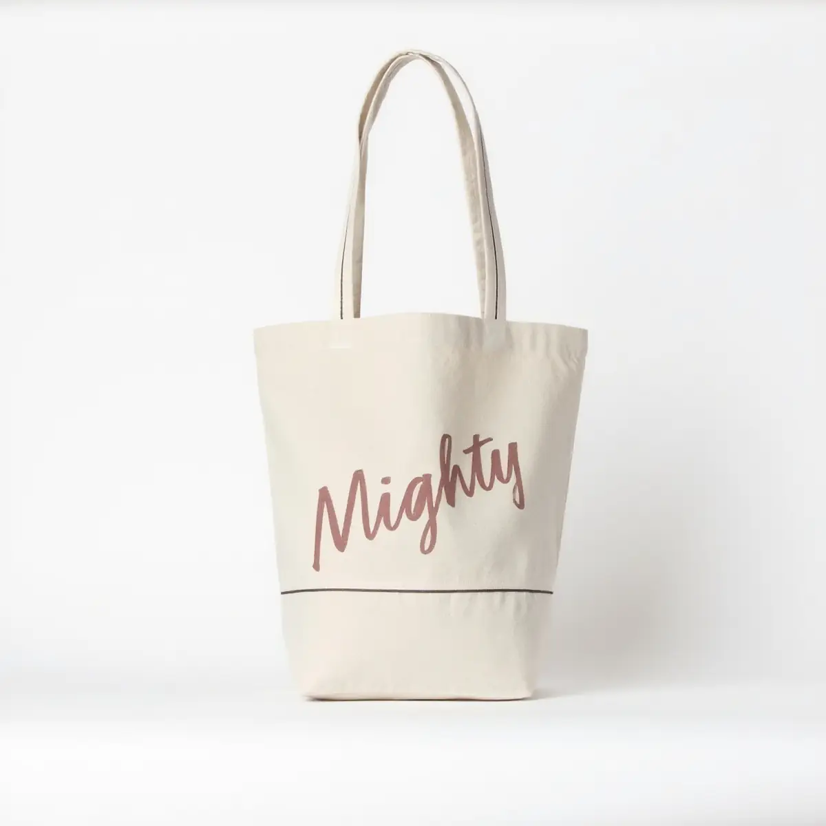 Classic Beige Custom Canvas Tote