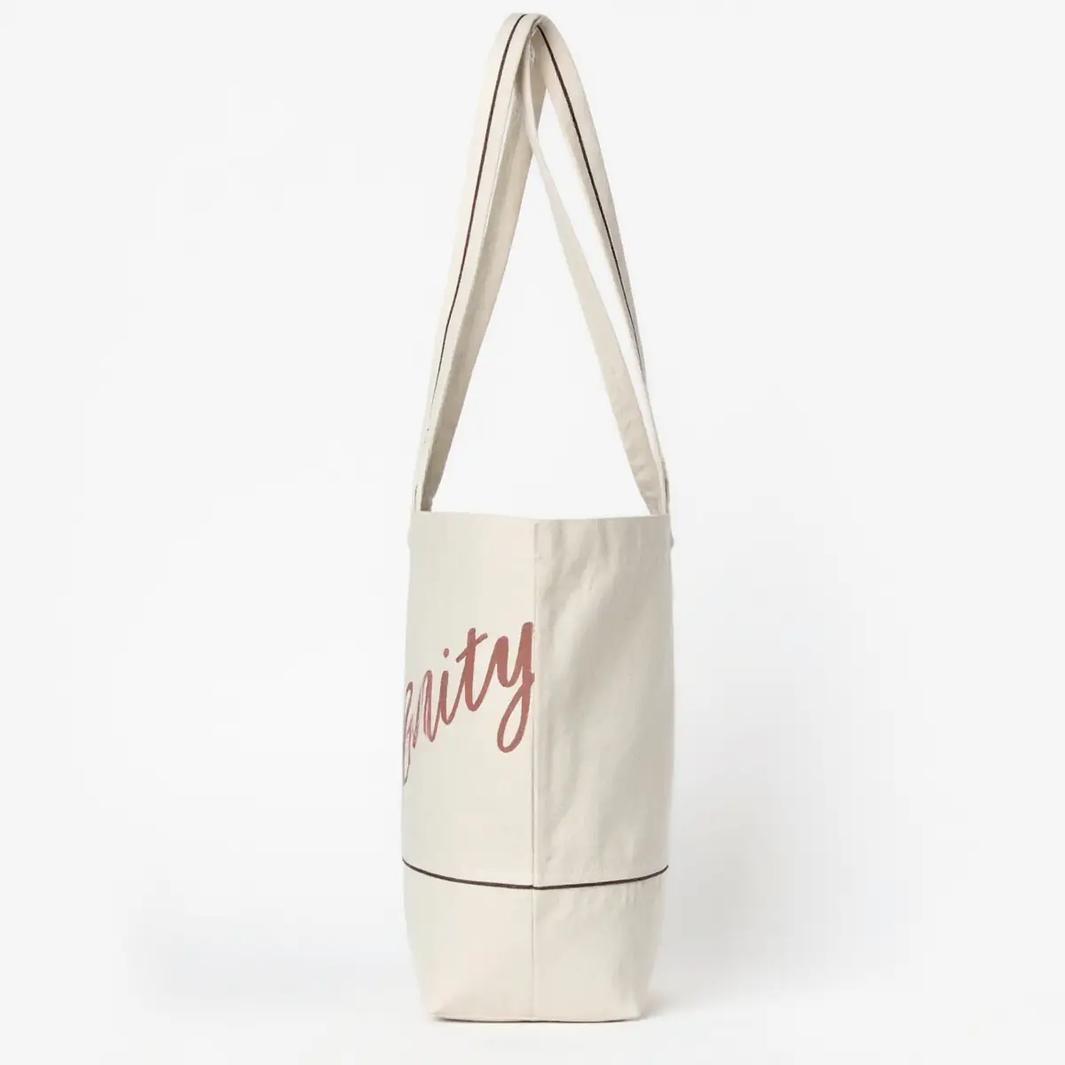 Classic Beige Custom Canvas Tote